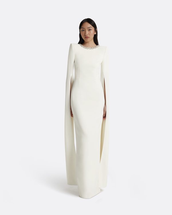 Destiny Ivory Long Dress
