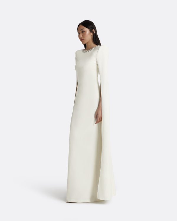 Destiny Ivory Long Dress - Image 4