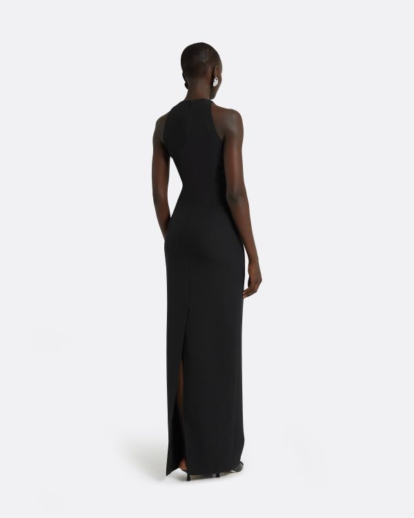 Saysha Black Long Dress - Image 2