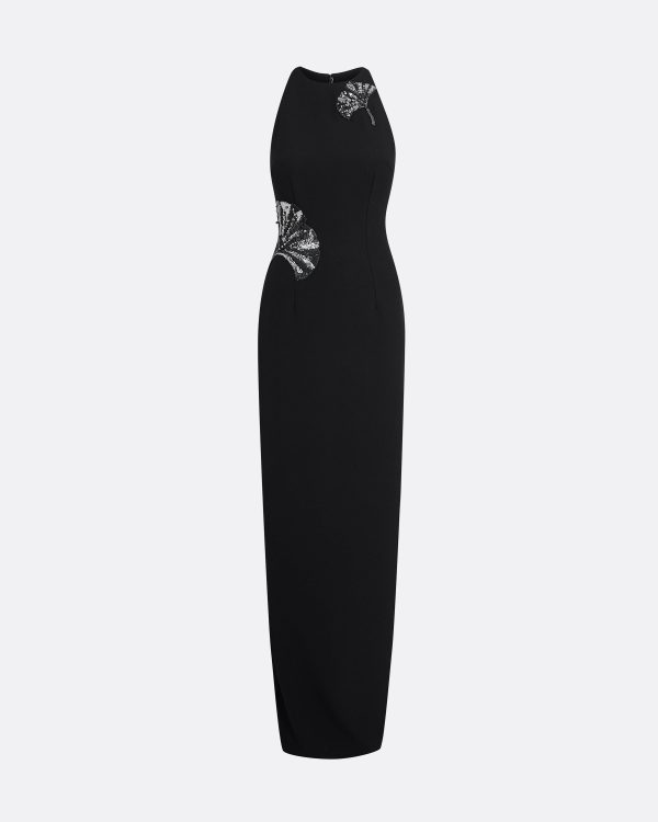 Saysha Black Long Dress - Image 5