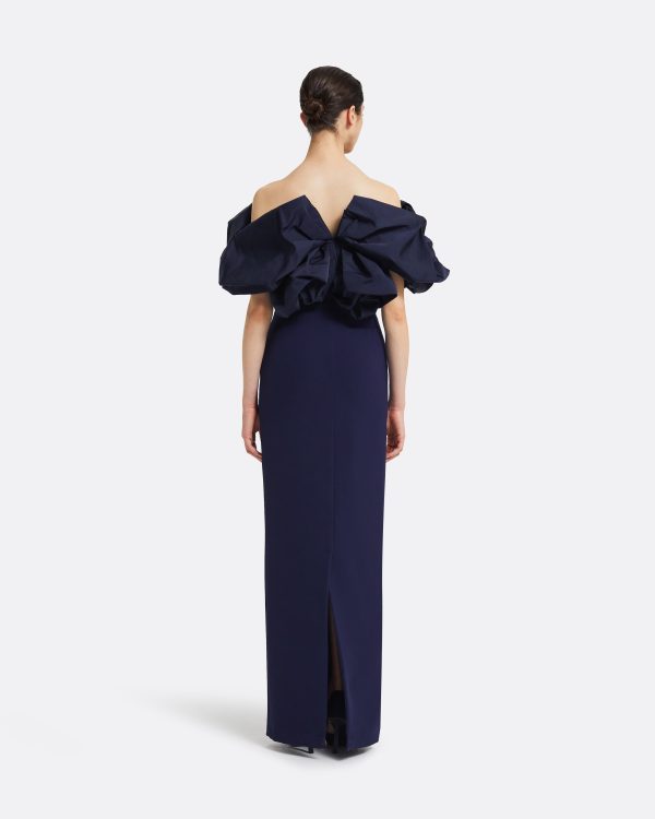 Billie Azurite Blue Long Dress - Image 2