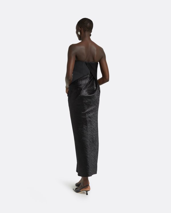 Samara Black Midi Dress - Image 2