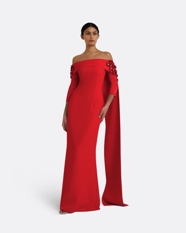 Bellara Cherry Red Harness With Soshin Dress
