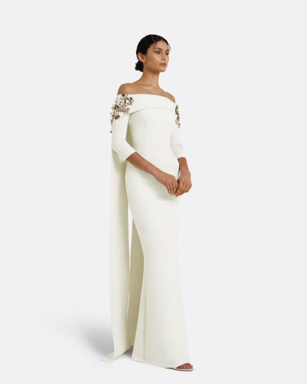 Bellara Embroidered Ivory Harness & Soshin Dress - Image 4