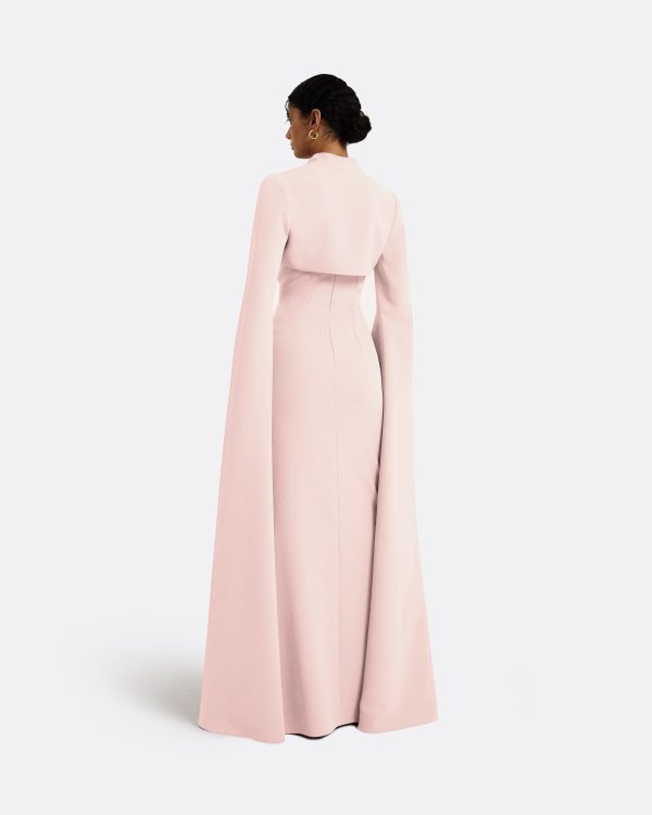 Amari Pale Pink Bolero With Soshin Dress - Image 2