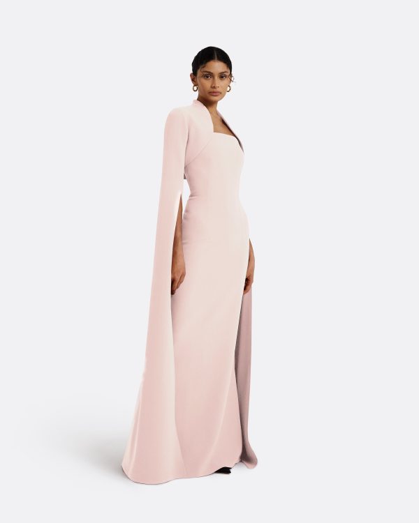 Amari Pale Pink Bolero With Soshin Dress - Image 4