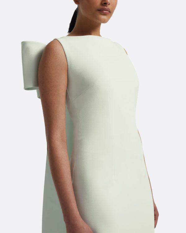 Celestia Spearmint Long Dress - Image 3