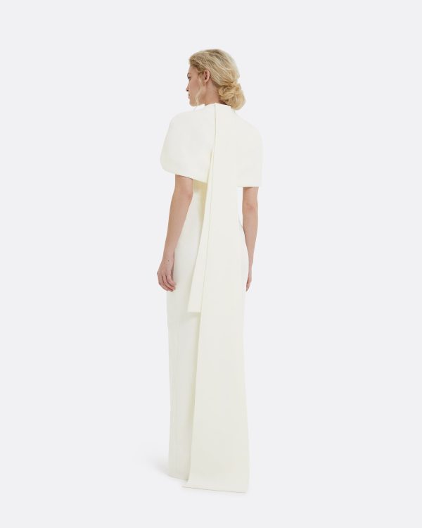 Kalika Ivory Long Dress - Image 2