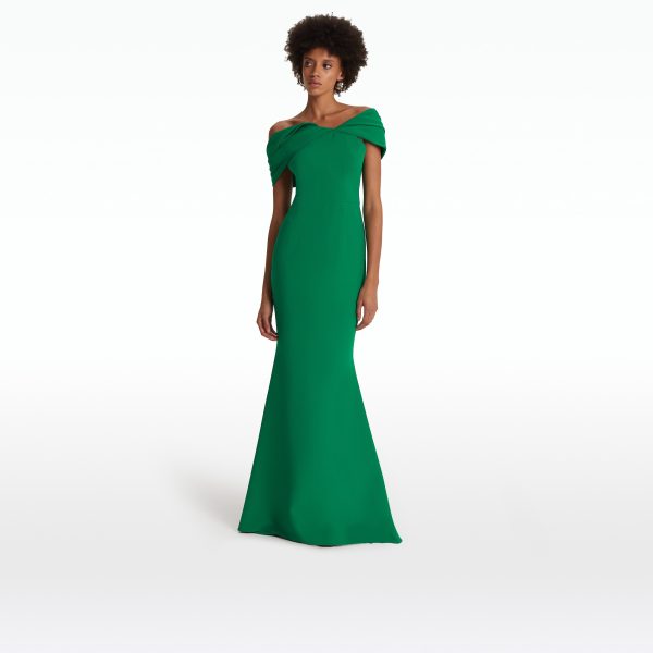 Rossa Emerald Long Dress - Image 6