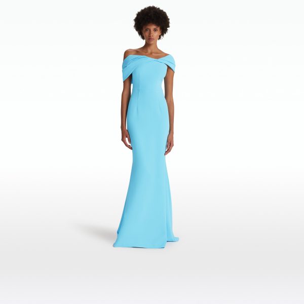 Rossa Topaz Long Dress - Image 6