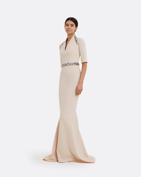 Charley Powder Long Dress - Image 4