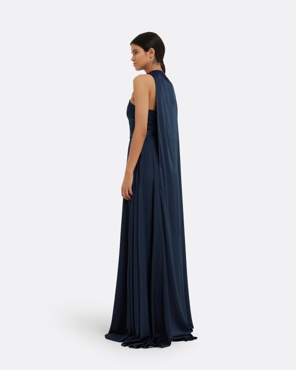 Drapina Sapphire Long Dress - Image 2