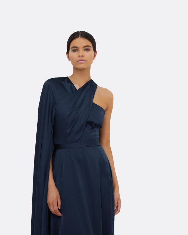 Drapina Sapphire Long Dress - Image 3