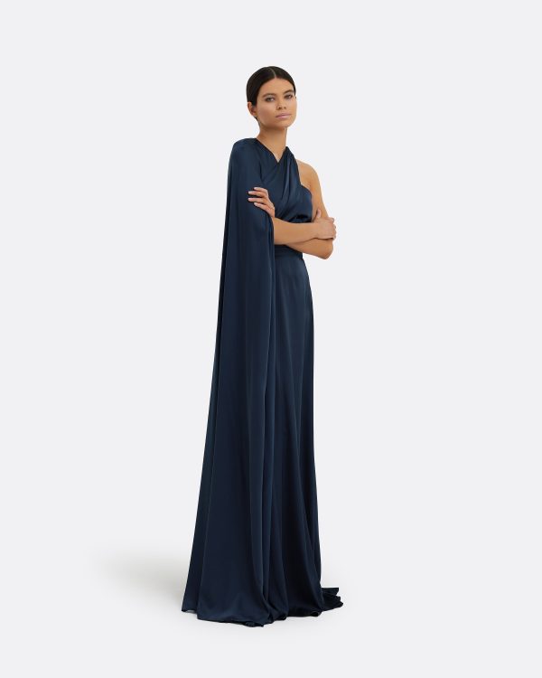 Drapina Sapphire Long Dress - Image 4