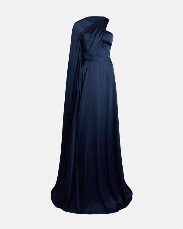 Drapina Sapphire Long Dress - Image 5