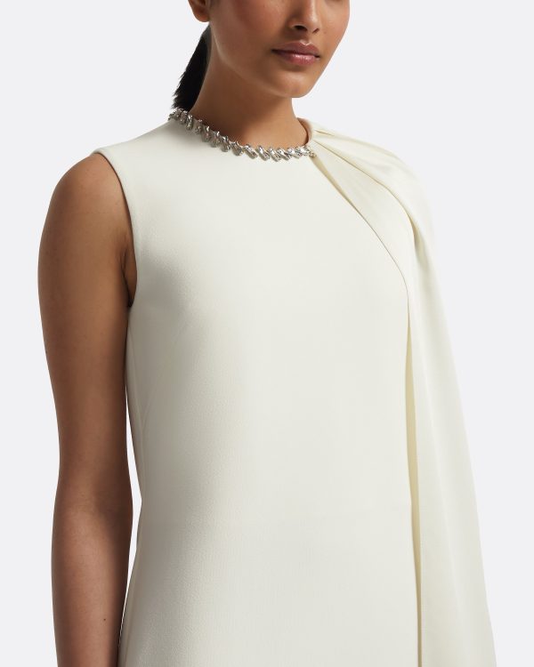 Asan Ivory Long Dress - Image 3