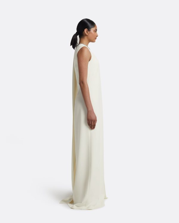 Asan Ivory Long Dress - Image 4