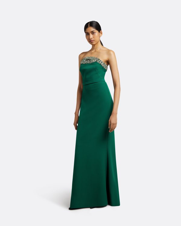 Donatella Botanic Long Dress With Antonia Gloves - Image 7