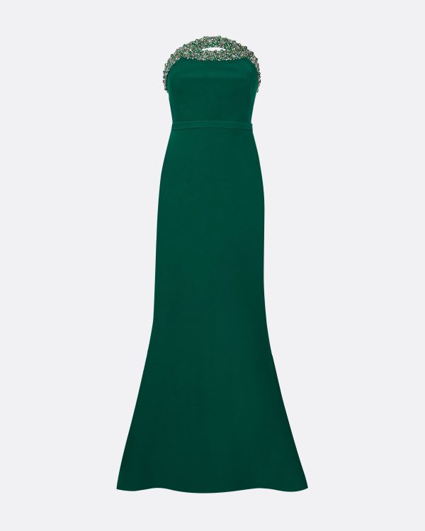 Donatella Botanic Long Dress - Image 5
