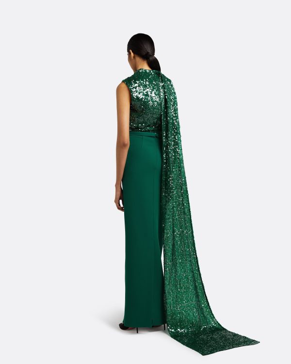 Caral Botanic Long Dress - Image 2