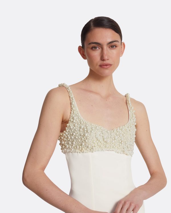 Beatriz Ivory Long Dress - Image 3