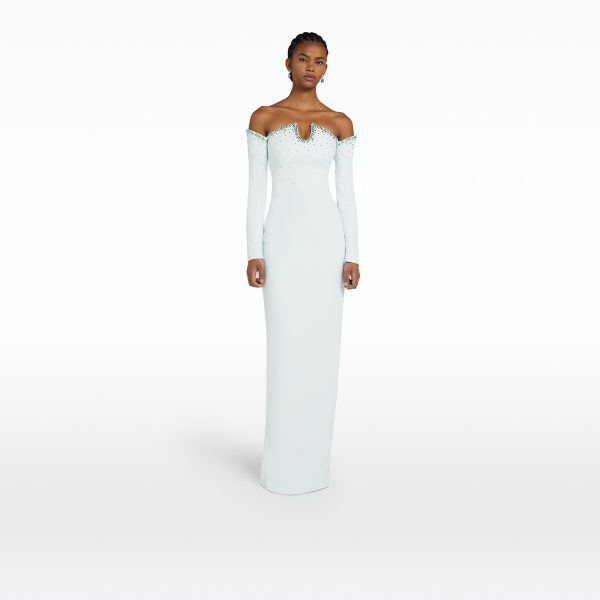 Bessy Glacier Long Dress - Image 6