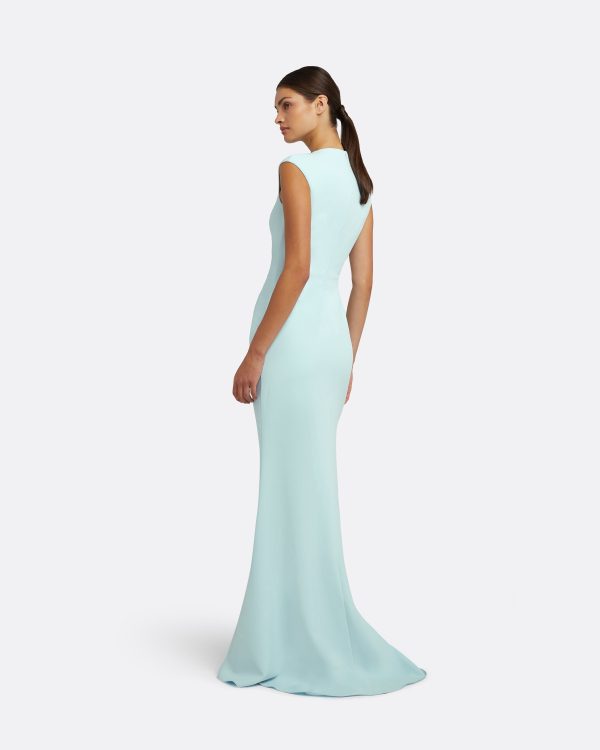 Chantria Baby Blue Long Dress - Image 2
