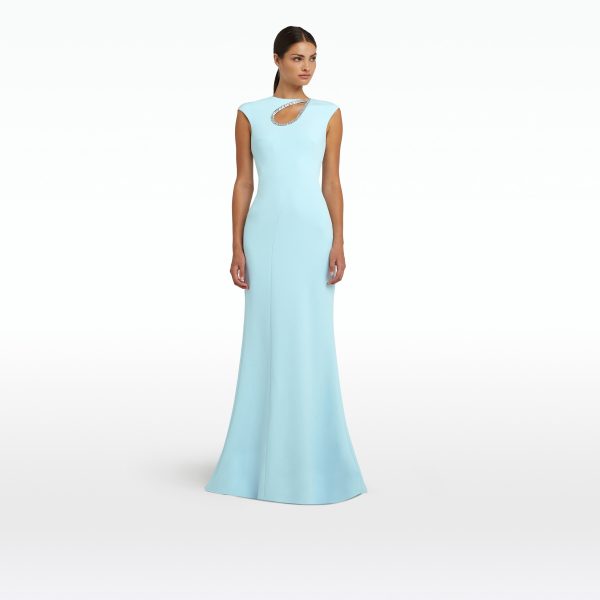Chantria Baby Blue Long Dress - Image 5