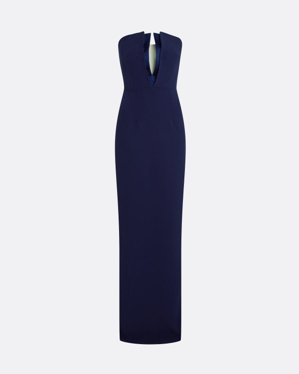 Lua Azurite Blue Long Dress - Image 7