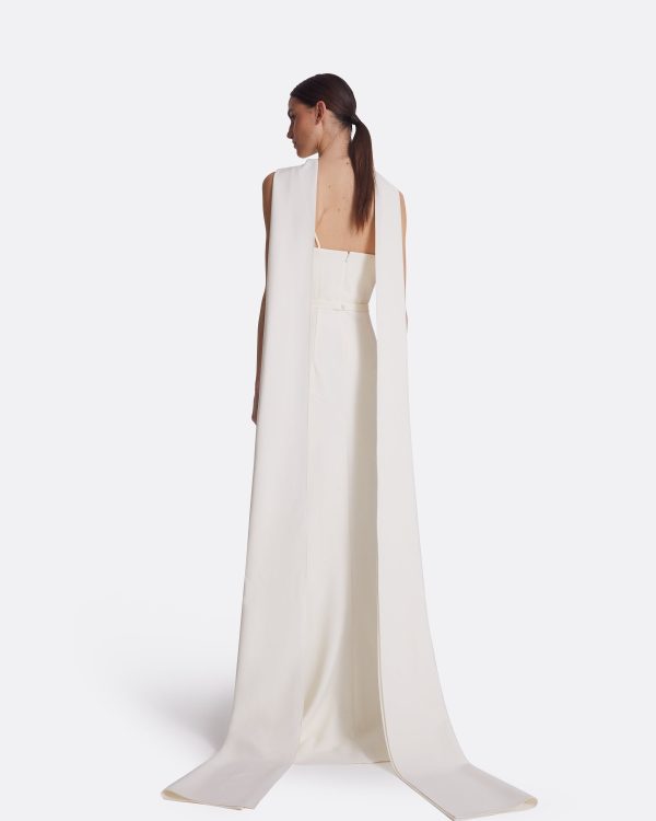 Lilien Ivory long Dress - Image 2