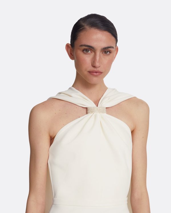 Lilien Ivory long Dress - Image 3