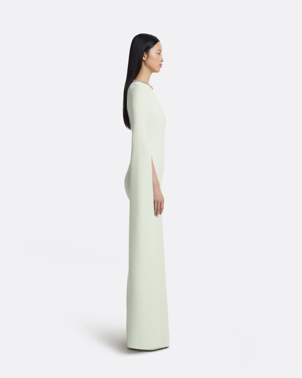 Talina Spearmint Long Dress - Image 4