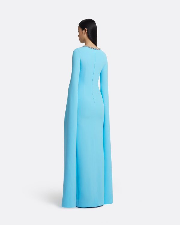 Talina Topaz Long Dress - Image 2