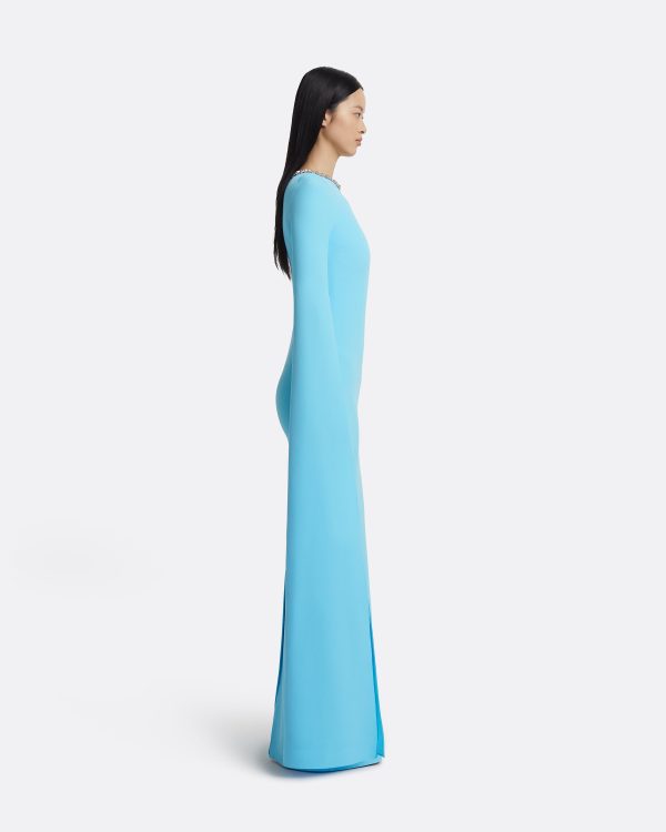 Talina Topaz Long Dress - Image 4