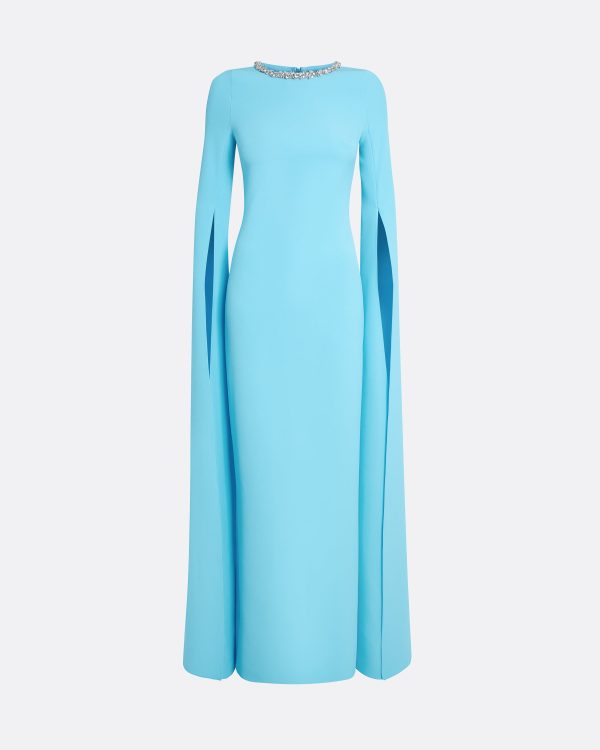 Talina Topaz Long Dress - Image 5