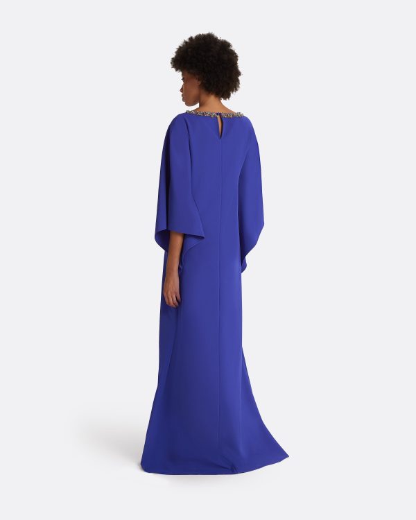 Amarella Azure Blue Long Dress - Image 2