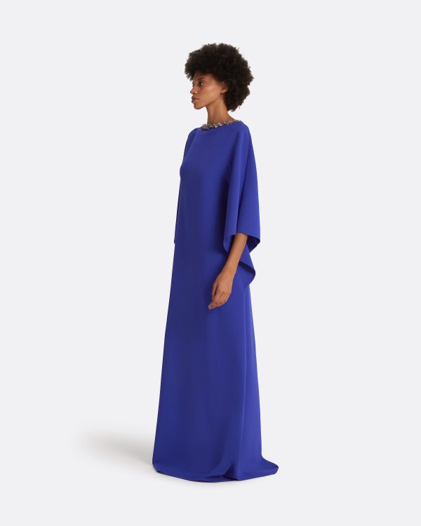 Amarella Azure Blue Long Dress - Image 4