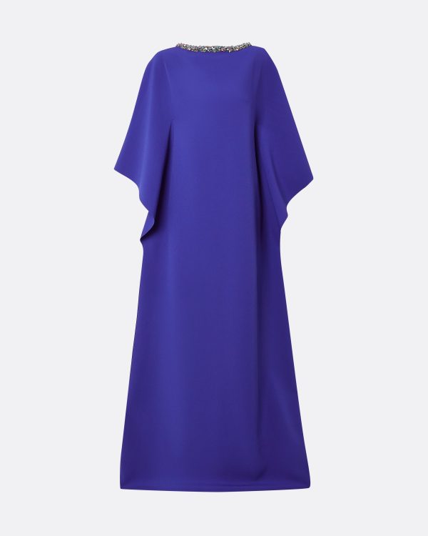 Amarella Azure Blue Long Dress - Image 5