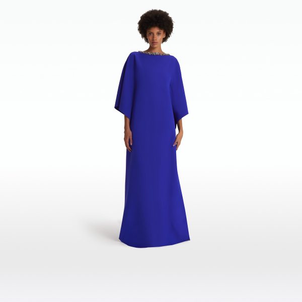 Amarella Azure Blue Long Dress - Image 6