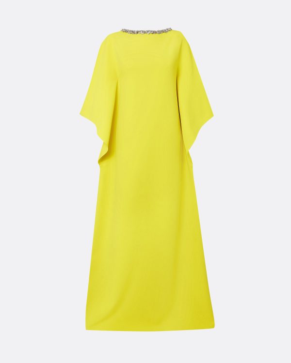 Amarella Chartreuse Long Dress - Image 5