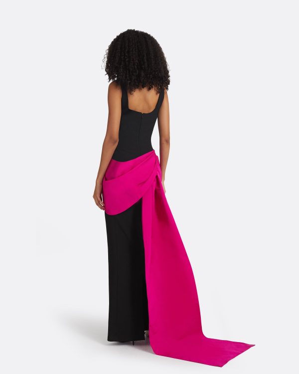 Salena Black & Beverley Long Dress - Image 2