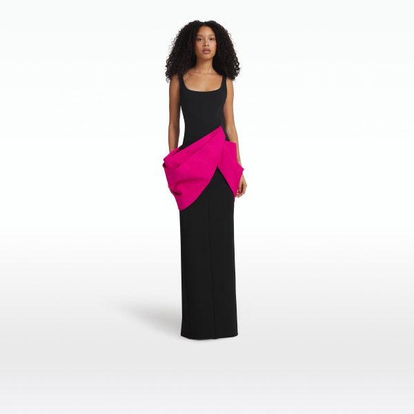 Salena Black & Beverley Long Dress - Image 6