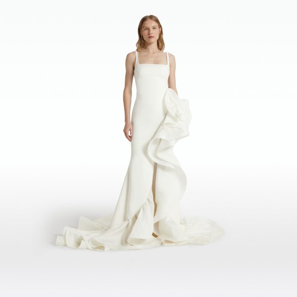 Yana Ivory Long Dress - Image 6