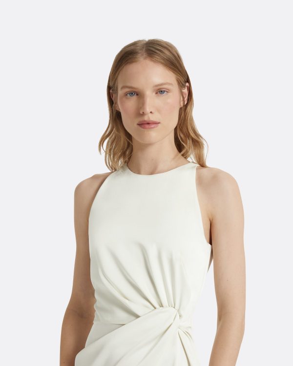 Cameron Ivory Long Dress - Image 3