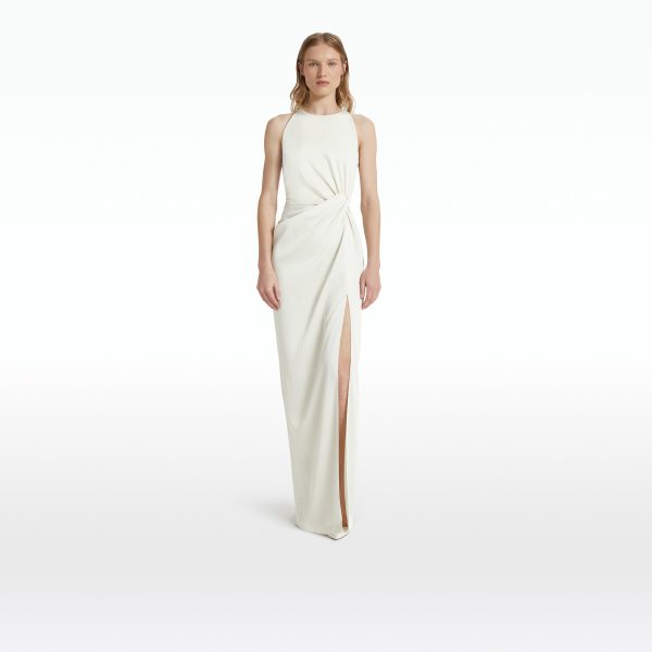 Cameron Ivory Long Dress - Image 6