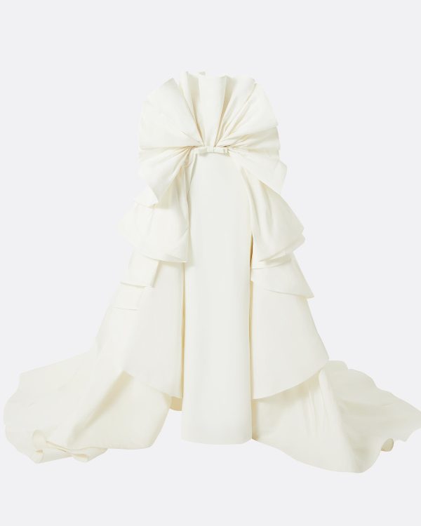 Elsie Ivory Long Dress - Image 5