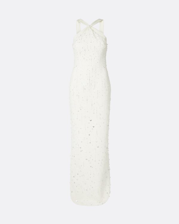 Elspeth Ivory Long Dress - Image 5