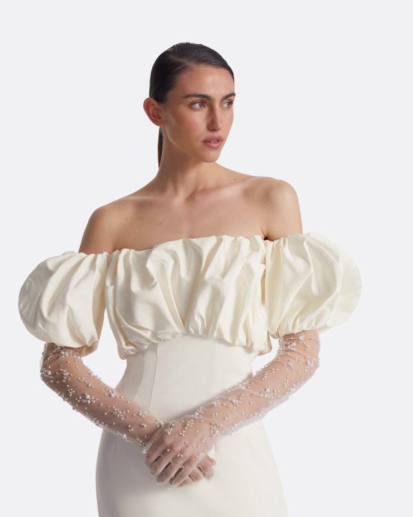 Astin Ivory And Gypsophilia Gloves - Image 2