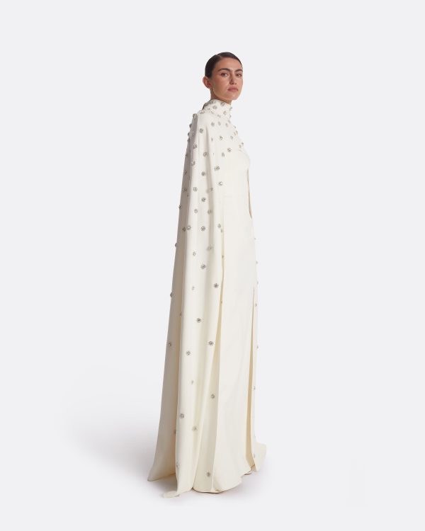 Manore Ivory Embroidered Harness - Image 7