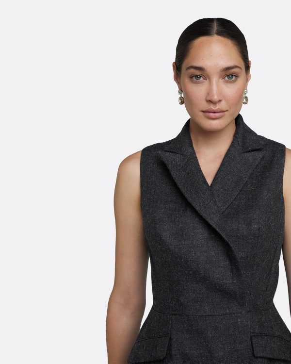 Orlaith Speckled Grey Jacket - Image 6